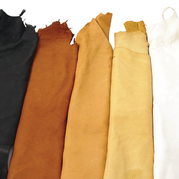 A Grade Deerskin Large Leather Hides - 2-3 oz - Deer Shack