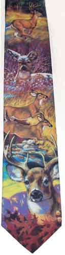 Deer Design Sportsman Tie - Deer Shack