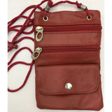Genuine Cowhide Leather Passport Holder Travel Wallet Safety Purse - Deer Shack