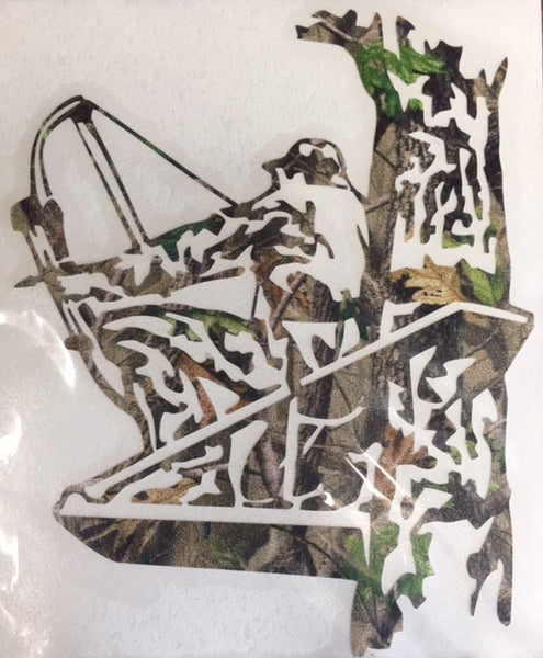 Bow Hunter Camo Decal - Deer Shack