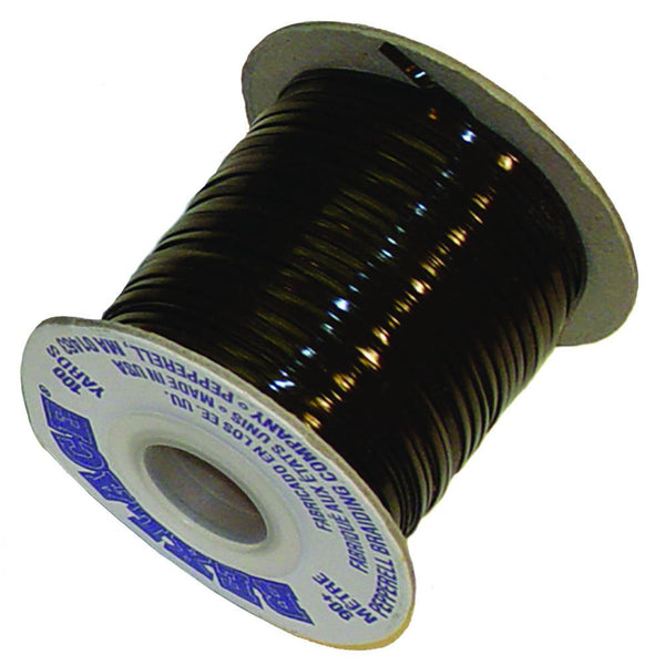 Vinyl Lace Cord Spool - Black - Brown - 100 Yards x 3/32" - 2500 Yards x 3/32" - Deer Shack