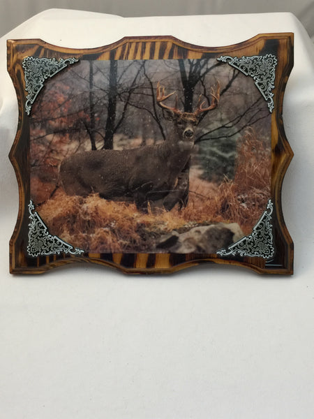 Buck & Doe Plaque - Deer Shack