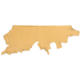 Large Assorted Upholstery Leather Hides - 42-46 Square Feet - B+ Grade - 2-4 oz Cowhide - Deer Shack