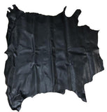 Calf Grain Large Leather Hide - 4 oz - Medium Temper - Brown - Black - Deer Shack
