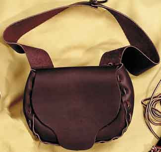 Make Your Own Leather Possible Bag Kit - DIY Rustic Cross Body Satchel - Deer Shack
