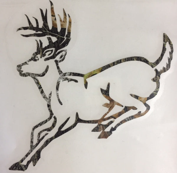 Running Deer Camo Decal - Deer Shack